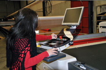 sistema de corte electrónico lectra vector