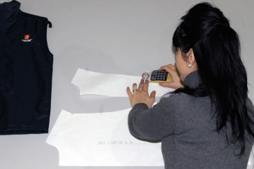 patronista de uniformes