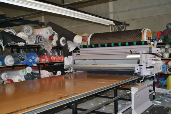 maquina de apilado de tejidos